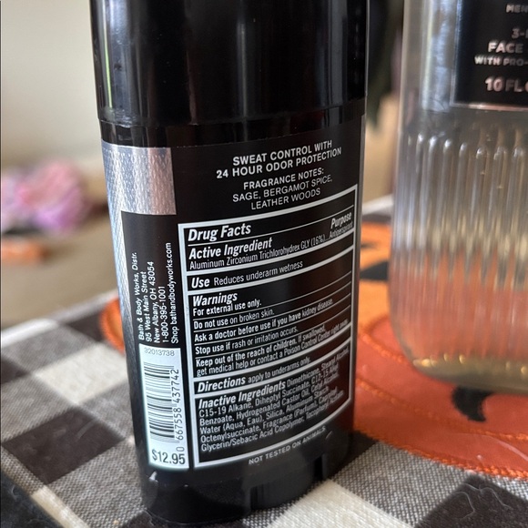 Graphite Bath & Body Works Set - Picture 3 of 5